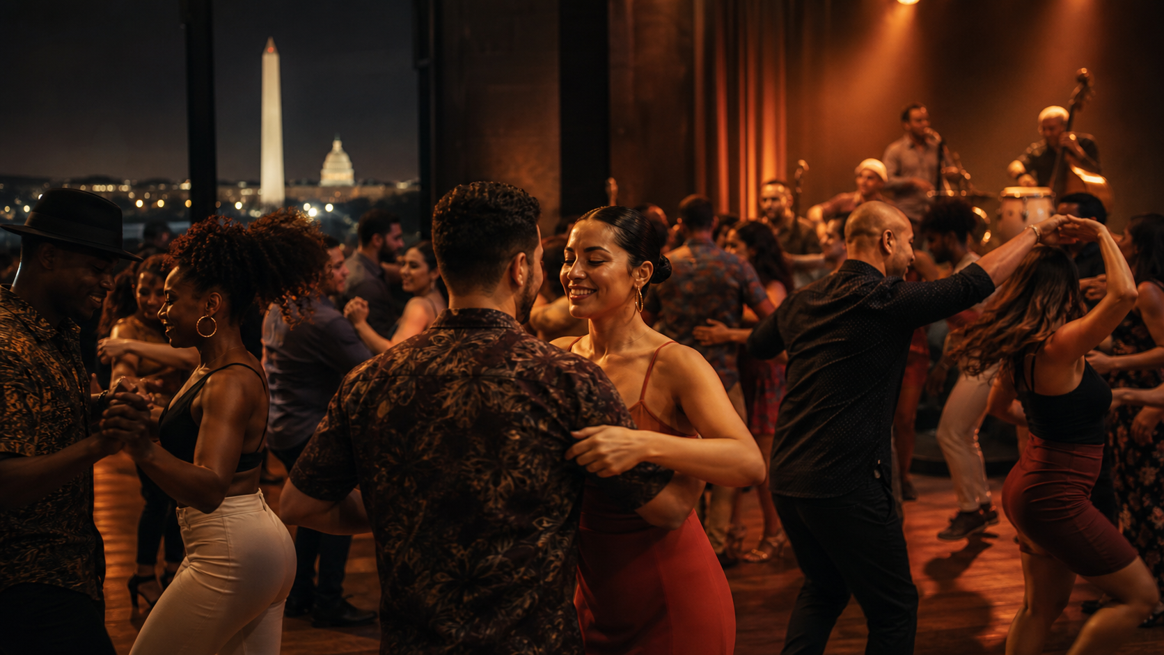 DC Summer Salsa & Bachata Sunday Social Party dance listing
